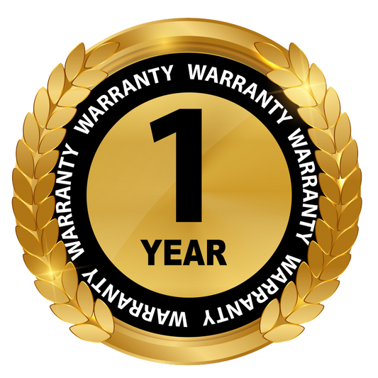 1 Year Warranty