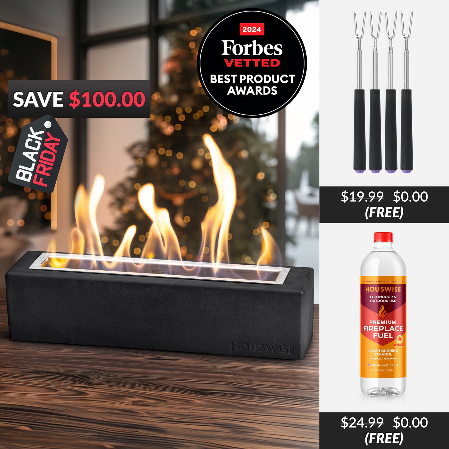 Fire Pit Gift Set