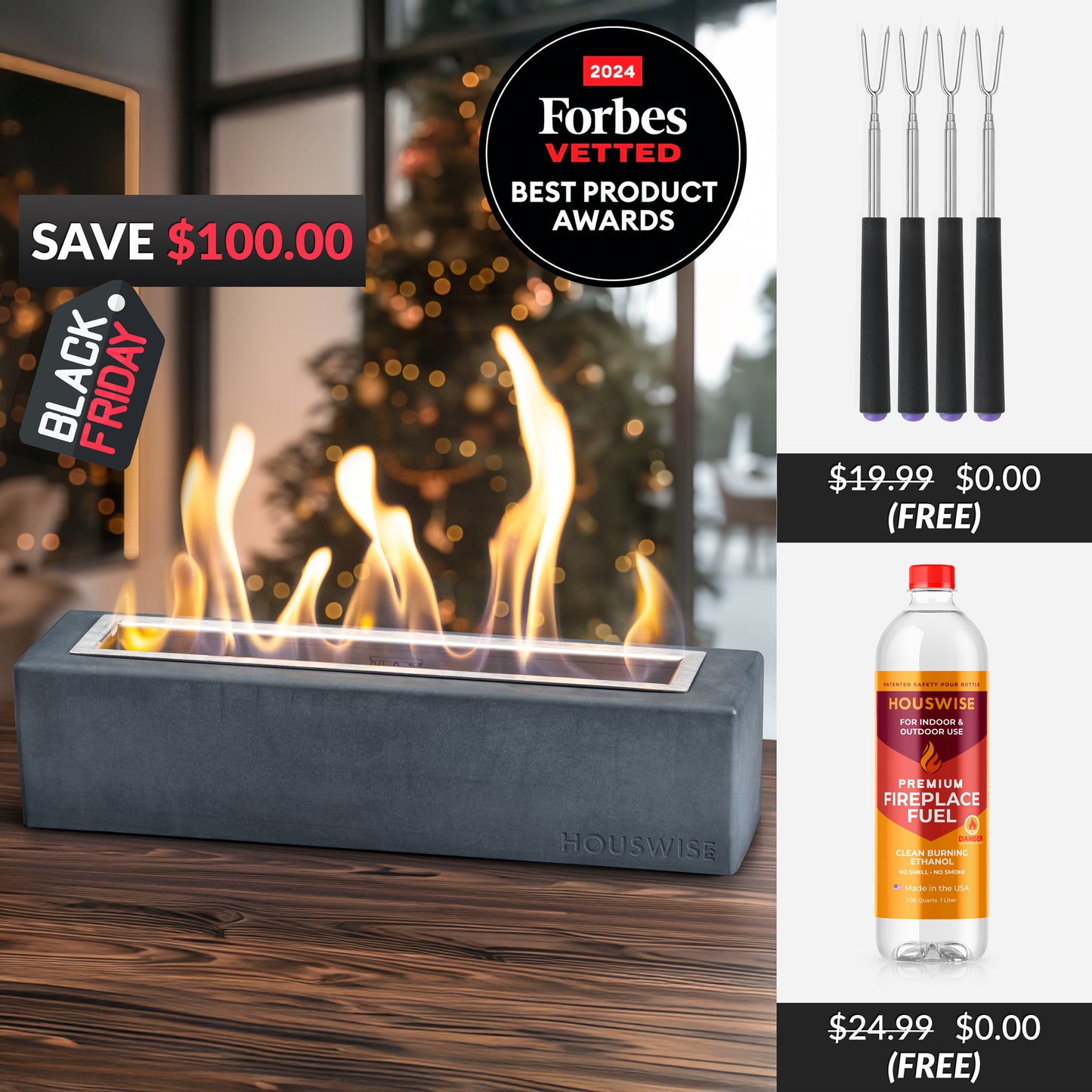 Fire Pit Gift Set